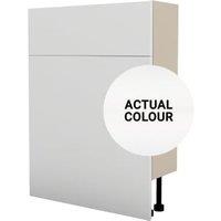 Duarti By Calypso Beaufort 600mm Floor Reaching Slimline Toilet Unit - White Varnish