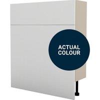 Duarti By Calypso Cascade 700mm Floor Reaching Slimline Toilet Unit - Midnight Blue