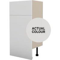 Duarti By Calypso Beaufort 400mm Floor Reaching Full Depth Toilet Unit - Grey Varnish