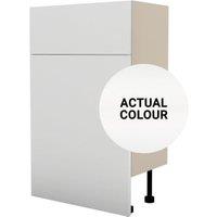 Duarti By Calypso Cascade 500mm Floor Reaching Full Depth Toilet Unit - Matt White