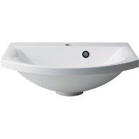 Duarti By Calypso Belmont Semi Recessed Cast Marble Vanity Basin - 544mm