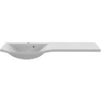 Duarti By Calypso Belmont LH Semi Recessed Combi Cast Marble Basin - 1244mm