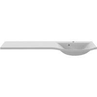 Duarti By Calypso Belmont RH Semi Recessed Combi Cast Marble Basin - 1544mm