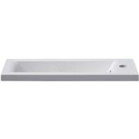 Duarti By Calypso Marlas Cast Marble Inline Slimline Basin - 600mm