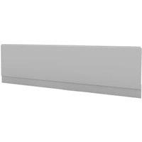 Duarti By Calypso 1700mm Bath Front Panel with Plinth - White Varnish