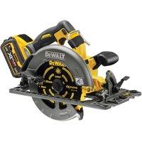 DEWALT DCS579T2-GB 54V XR FLEXVOLT Brushless 2 x 6.0Ah 190mm Cordless Rail Compatible Circular Saw