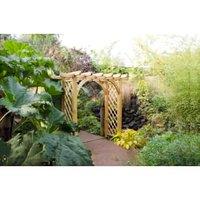 Forest Garden Large Ultima Pergola Garden Arch - 2400 x 1360mm