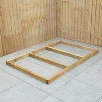 Forest Garden Shed Base for Overlap & Shiplap Sheds with Assembly - 6 x 4ft