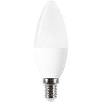 Wickes Non-Dimmable Opal LED E14 Candle 7.2W Warm White Light Bulb