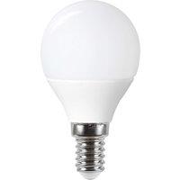 Wickes Non-Dimmable Mini Globe LED E14 4.9W Warm White Light Bulb