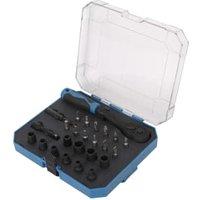 Wickes 25 Piece 1/4in Square Drive Socket Set