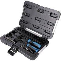 Wickes 40 Piece 1/4in Square Drive Socket Set