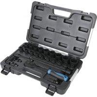 Wickes 25 Piece 1/2in Sqaure Drive Socket Set