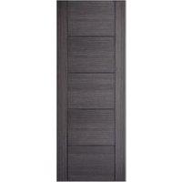 LPD Internal Vancouver 5 Panel Pre-Finished Ash Grey FD30 Fire Door - 762 x 1981mm