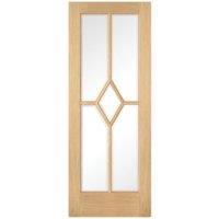 LPD Internal Reims 5 Lite Pre-Finished Oak Solid Core Door - 838 x 1981mm