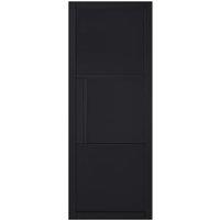 LPD Internal Tribeca 3 Panel Primed Plus Black Solid Core Door - 762 x 1981mm