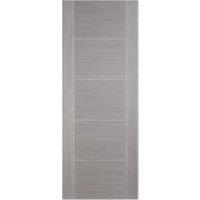 LPD Internal Vancouver 5 Panel Pre-Finished Light Grey Solid Core Door - 726 x 2040mm
