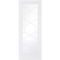 LPD Internal Orly Glazed Primed White Solid Core Door - 686 x 1981mm