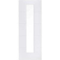 LPD Internal Santandor 1 Lite Primed White Semi-Solid Core Door - 838 x 1981mm