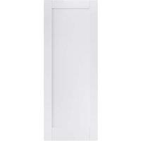 LPD Internal 1 Panel Pattern 10 Primed White Solid Core Door - 626 x 2040mm