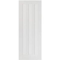 LPD Internal Idaho 3 Panel Primed White Solid Core Door - 686 x 1981mm