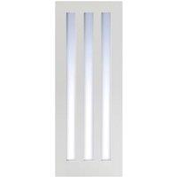 LPD Internal Utah 3 Lite Primed White Solid Core Door - 838 x 1981mm
