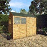 Mercia 8 x 6ft Shiplap Reverse Apex Timber Shed