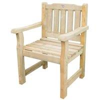 Forest Garden Rosedene Wooden Garden Chair
