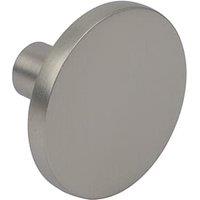 Wickes Como Knob Handle - Brushed Nickel