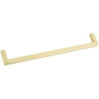 Wickes Elgin Square Handle - Brushed Brass