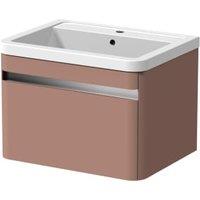 Wickes Radli Antique Rose Vanity Unit & Basin - 600 x 390mm