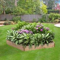 Greena Pentagonal Raised Bed - 150 x 1460 x 1460mm