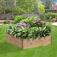 Greena Pentagonal Raised Bed - 300 x 1460 x 1460mm