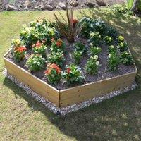 Greena Pentagonal Raised Bed - 300 x 1940 x 1940mm