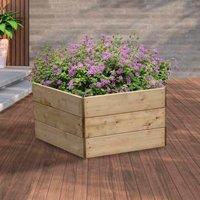 Greena Pentagonal Raised Bed - 450 x 970 x 970mm