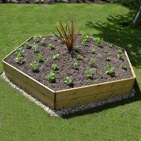 Greena Hexagonal Raised Bed - 300 x 2400 x 2400mm