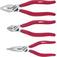 Wiha 26850 Classic Combination Basic 3 Piece Pliers Set