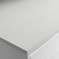 Minerva Grey Crystal Breakfast Bar 2100 x 900 x 25mm