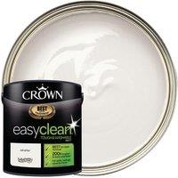 Crown Easyclean Matt Emulsion Paint - Sail White - 2.5L