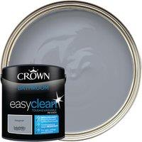Crown Easyclean Mid Sheen Emulsion Bathroom Paint - Blue Gravel - 2.5L