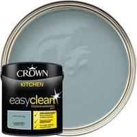 Crown Easyclean Matt Emulsion Kitchen Paint - Simply Duck Egg - 2.5L