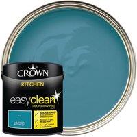 Crown Easyclean Matt Emulsion Kitchen Paint - Kitchen Teal - 2.5L