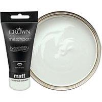 Crown Matt Emulsion Paint Tester Pot - Botanical Extract - 40ml