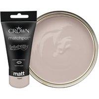 Crown Matt Emulsion Paint Tester Pot - Hare - 40ml