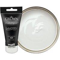 Crown Matt Emulsion Paint Tester Pot - Seldom Seen - 40ml