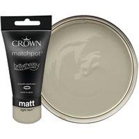 Crown Matt Emulsion Paint Tester Pot - Light Fern - 40ml
