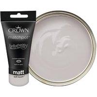 Crown Matt Emulsion Paint Tester Pot - Soft Touch - 40ml