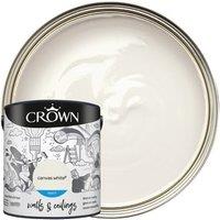 Crown Matt Emulsion Paint - Canvas White - 2.5L