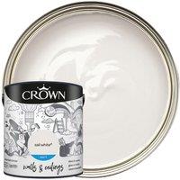 Crown Matt Emulsion Paint - Sail White - 2.5L