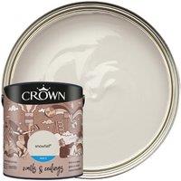 Crown Matt Emulsion Paint - Snowfall - 2.5L